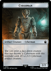 Copy // Cyberman Double-Sided Token [Doctor Who Tokens] | L.A. Mood Comics and Games