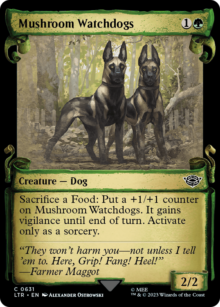 Mushroom Watchdogs [The Lord of the Rings: Tales of Middle-Earth Showcase Scrolls] | L.A. Mood Comics and Games