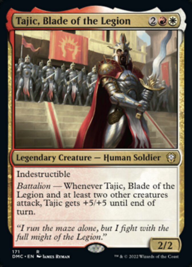 Tajic, Blade of the Legion [Dominaria United Commander] | L.A. Mood Comics and Games