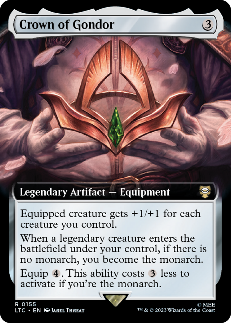 Crown of Gondor (Extended Art) [The Lord of the Rings: Tales of Middle-Earth Commander] | L.A. Mood Comics and Games