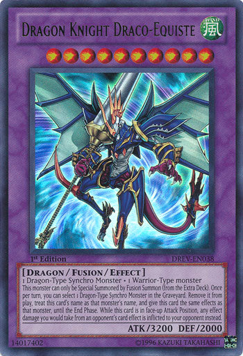 Dragon Knight Draco-Equiste [DREV-EN038] Ultra Rare | L.A. Mood Comics and Games