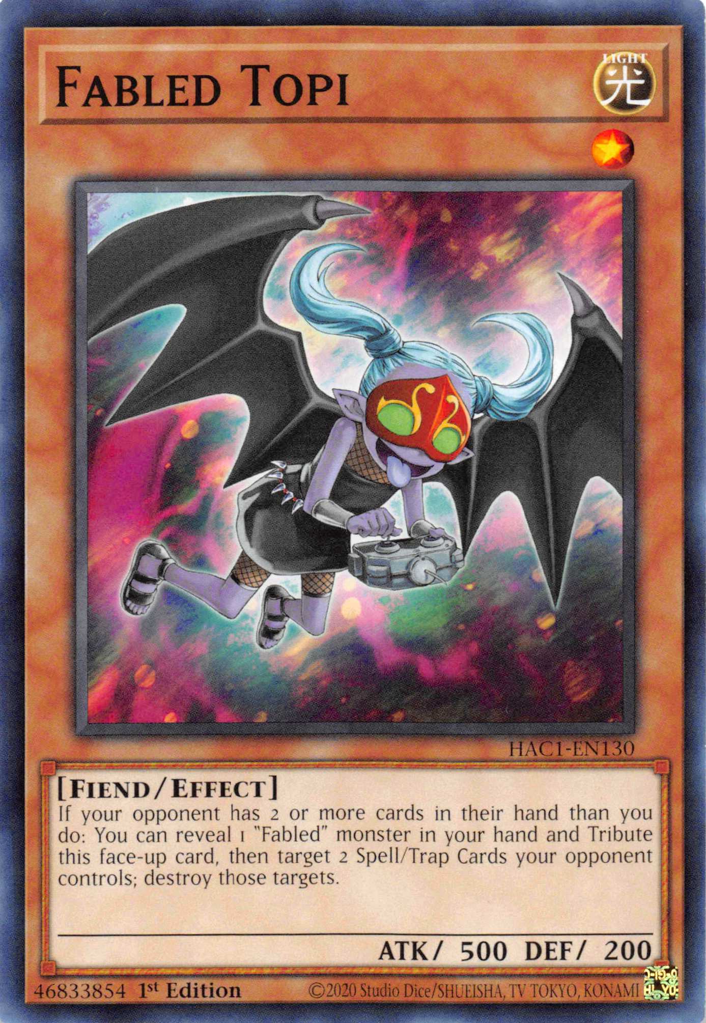 Fabled Topi [HAC1-EN130] Common | L.A. Mood Comics and Games