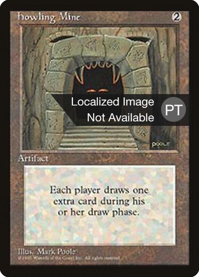 Howling Mine [Fourth Edition (Foreign Black Border)] | L.A. Mood Comics and Games
