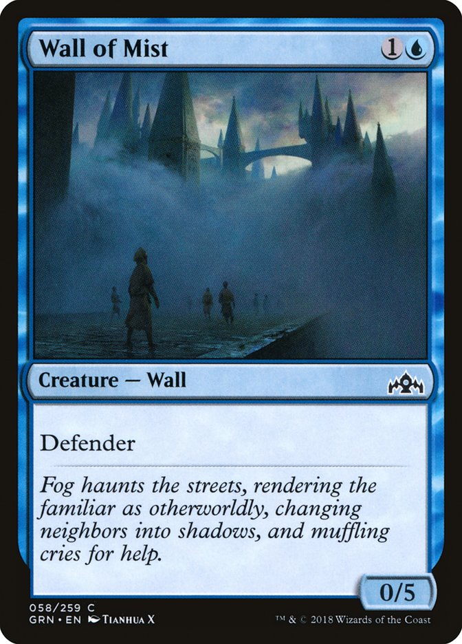 Wall of Mist [Guilds of Ravnica] | L.A. Mood Comics and Games