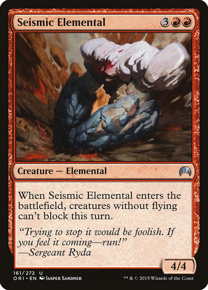 Seismic Elemental [Magic Origins] | L.A. Mood Comics and Games