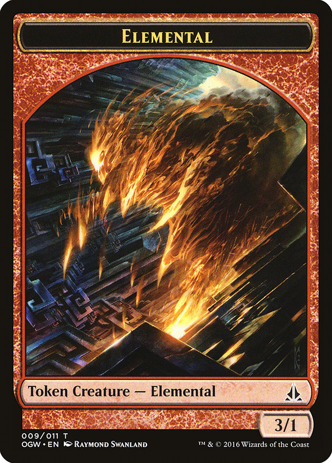 Elemental Token (009/011) [Oath of the Gatewatch Tokens] | L.A. Mood Comics and Games