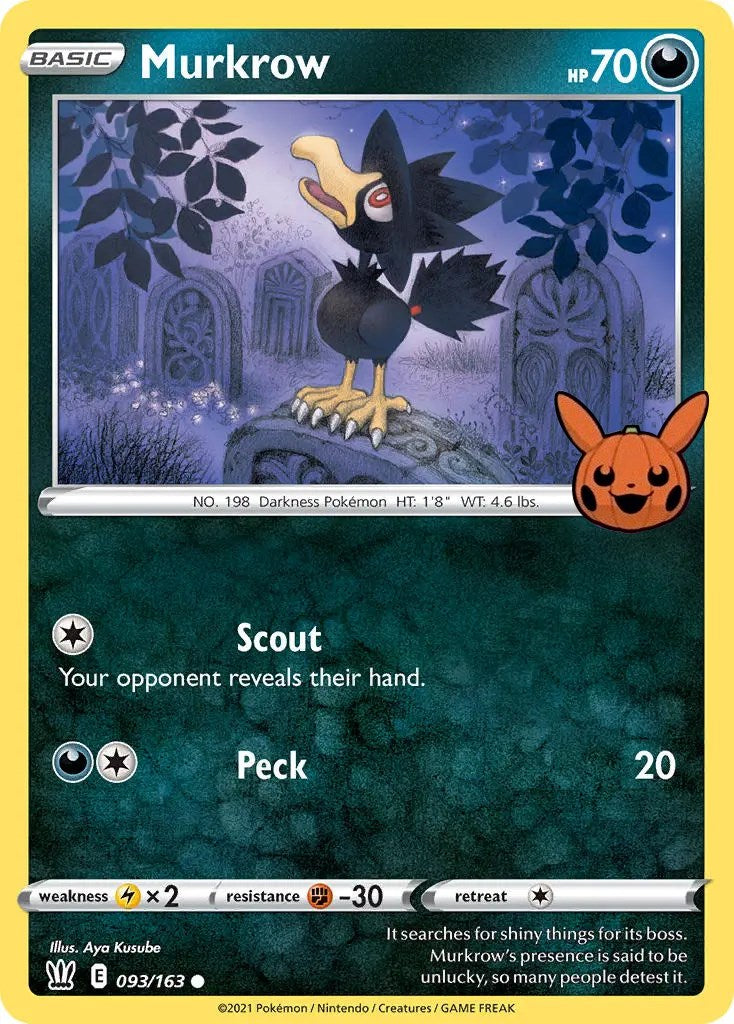 Murkrow (093/163) [Trick or Trade] | L.A. Mood Comics and Games