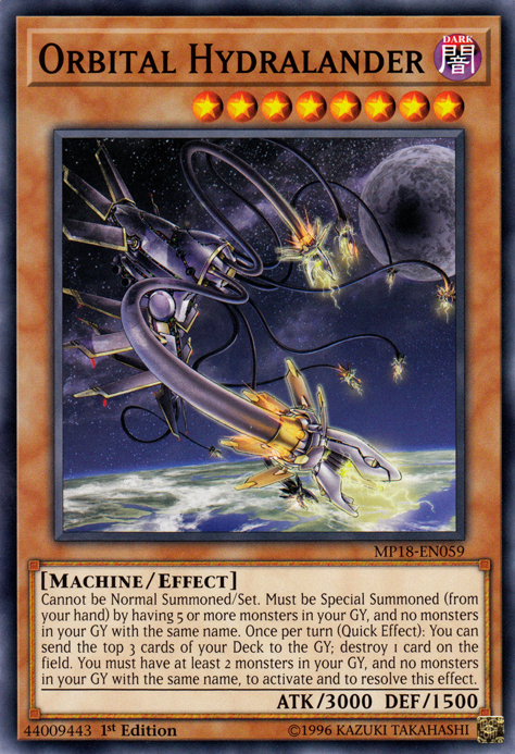 Orbital Hydralander [MP18-EN059] Common | L.A. Mood Comics and Games