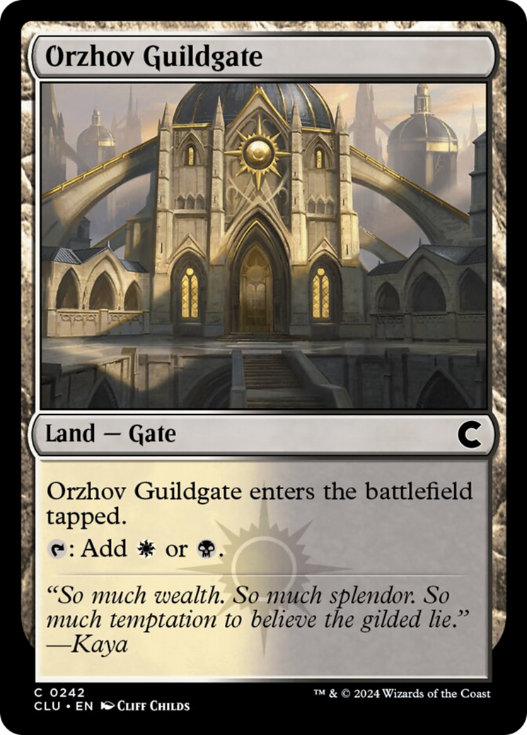 Orzhov Guildgate [Ravnica: Clue Edition] | L.A. Mood Comics and Games
