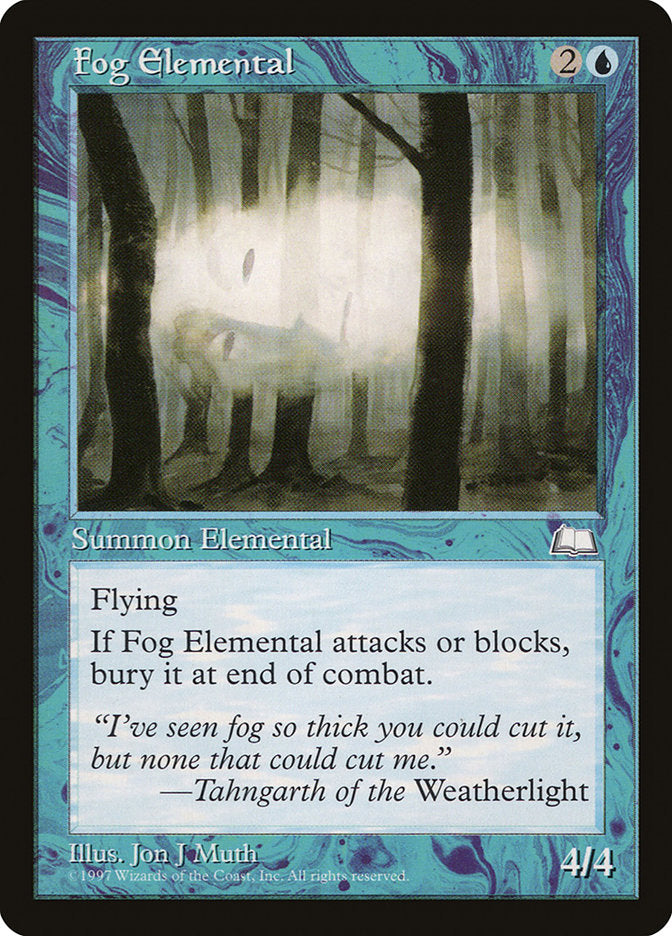 Fog Elemental [Weatherlight] | L.A. Mood Comics and Games