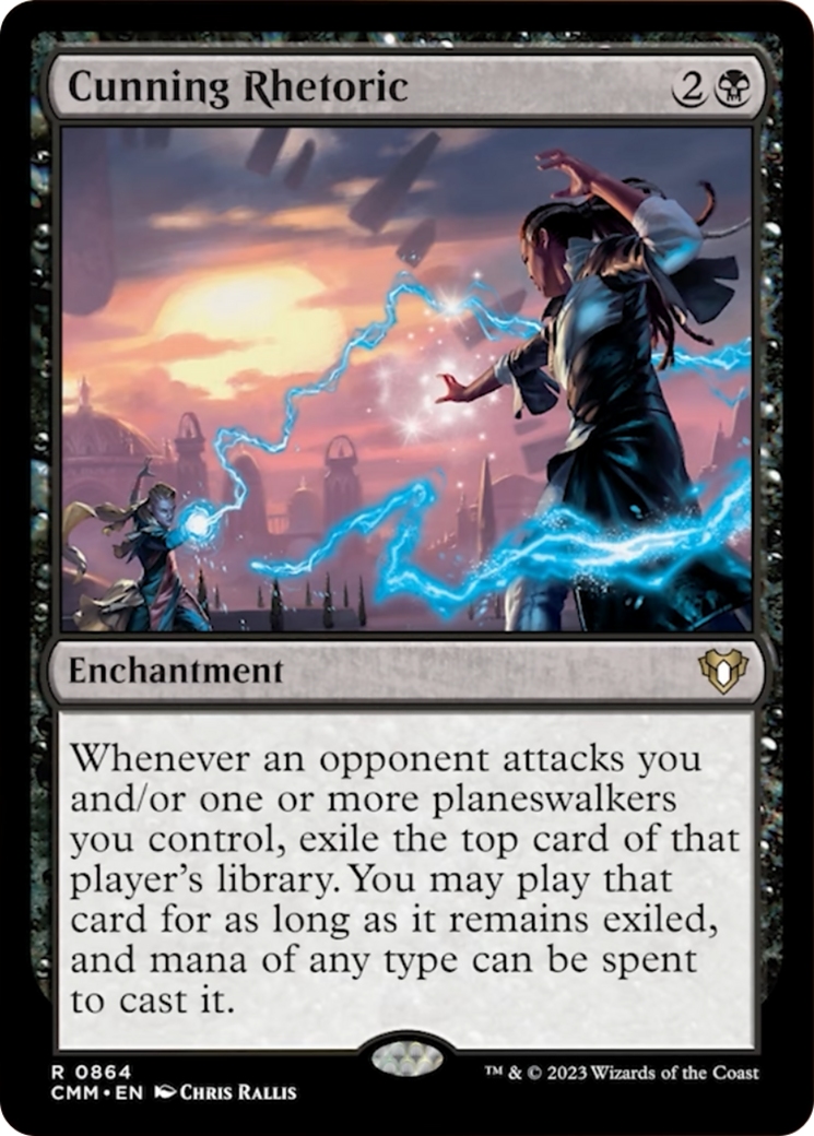 Cunning Rhetoric [Commander Masters] | L.A. Mood Comics and Games