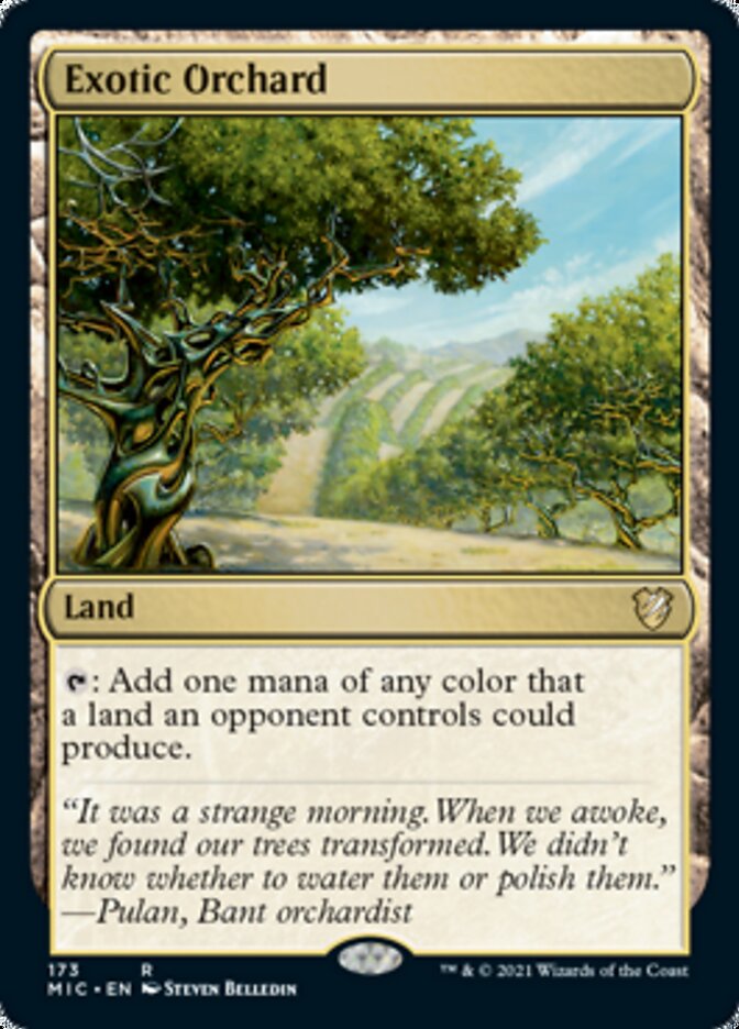 Exotic Orchard [Innistrad: Midnight Hunt Commander] | L.A. Mood Comics and Games
