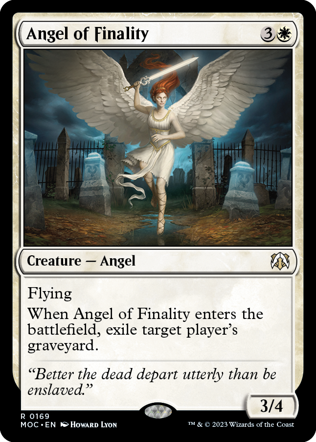 Angel of Finality [March of the Machine Commander] | L.A. Mood Comics and Games