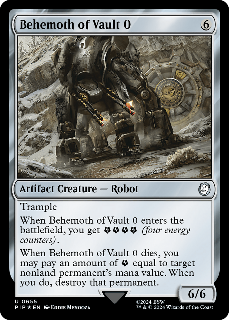 Behemoth of Vault 0 (Surge Foil) [Fallout] | L.A. Mood Comics and Games