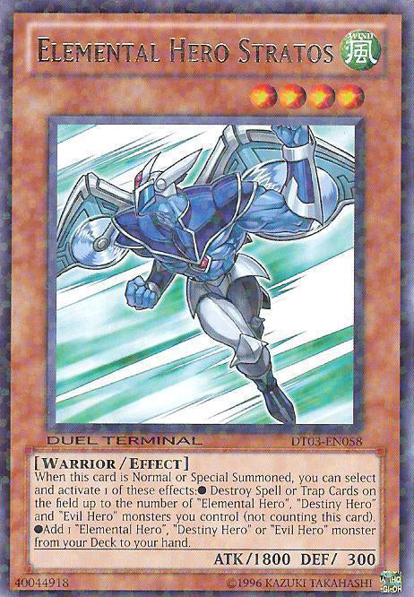 Elemental Hero Stratos [DT03-EN058] Rare | L.A. Mood Comics and Games