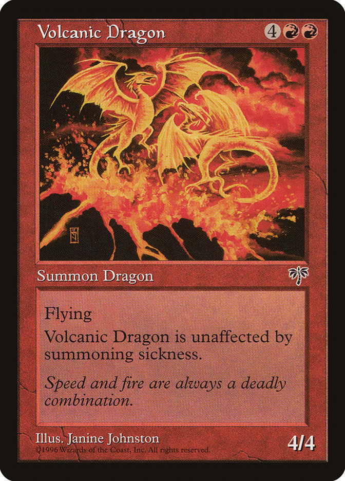 Volcanic Dragon [Mirage] | L.A. Mood Comics and Games