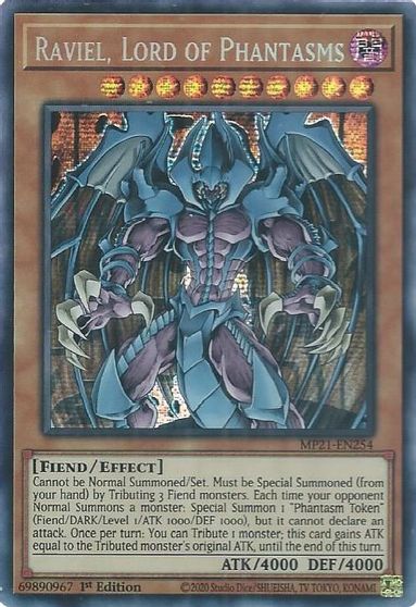 Raviel, Lord of Phantasms [MP21-EN254] Prismatic Secret Rare | L.A. Mood Comics and Games
