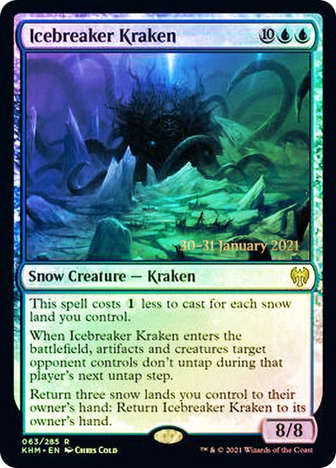 Icebreaker Kraken [Kaldheim Prerelease Promos] | L.A. Mood Comics and Games