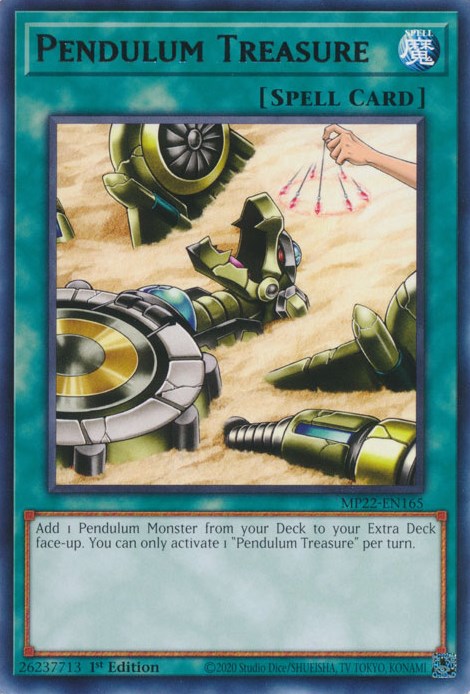 Pendulum Treasure [MP22-EN165] Rare | L.A. Mood Comics and Games