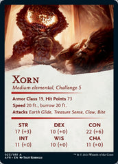 Xorn Art Card [Dungeons & Dragons: Adventures in the Forgotten Realms Art Series] | L.A. Mood Comics and Games