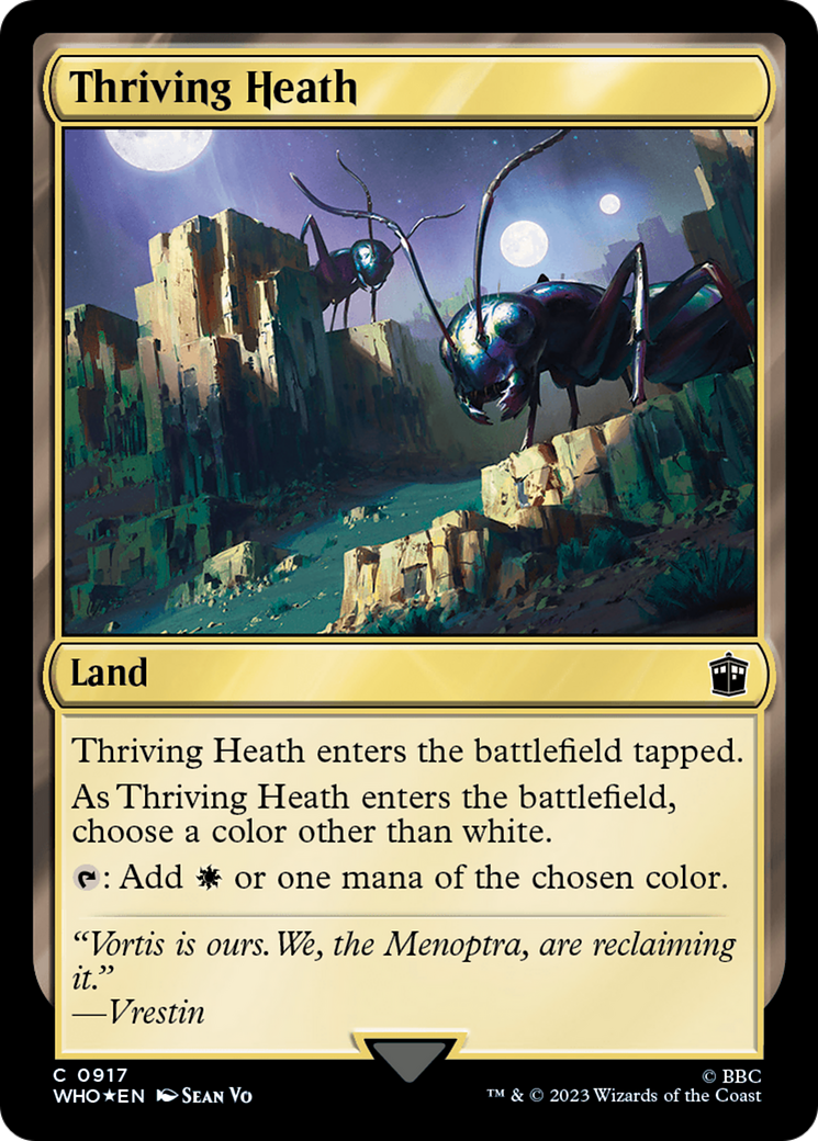 Thriving Heath (Surge Foil) [Doctor Who] | L.A. Mood Comics and Games