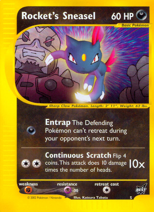 Rocket's Sneasel (5) [Best of Promos] | L.A. Mood Comics and Games