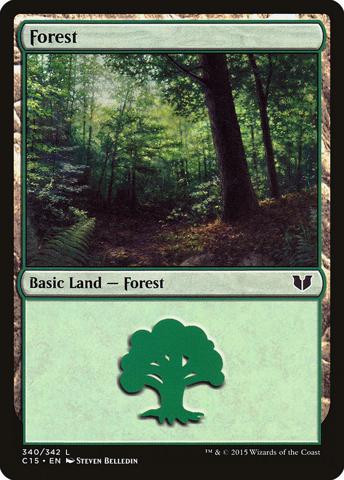 Forest (340) [Commander 2015] | L.A. Mood Comics and Games