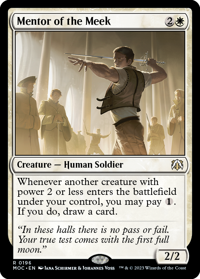 Mentor of the Meek [March of the Machine Commander] | L.A. Mood Comics and Games