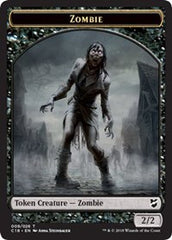 Zombie // Angel Double-Sided Token [Commander 2018 Tokens] | L.A. Mood Comics and Games