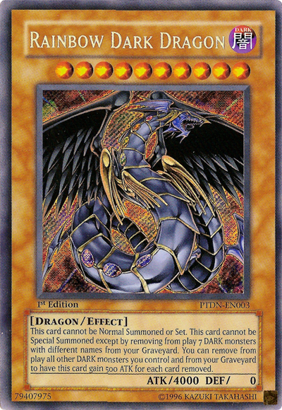 Rainbow Dark Dragon [PTDN-EN003] Secret Rare | L.A. Mood Comics and Games