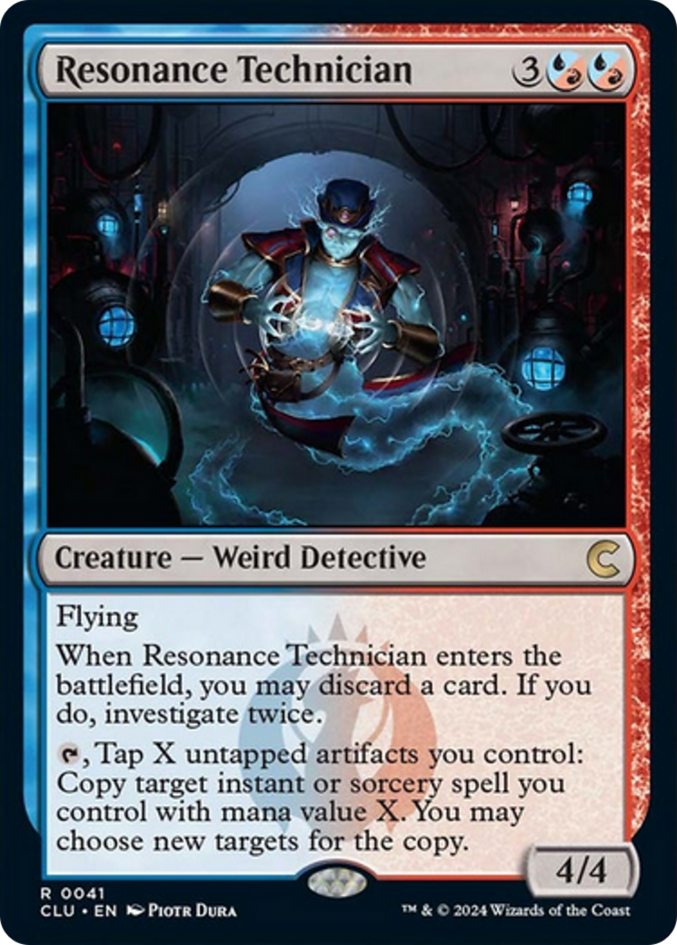 Resonance Technician [Ravnica: Clue Edition] | L.A. Mood Comics and Games