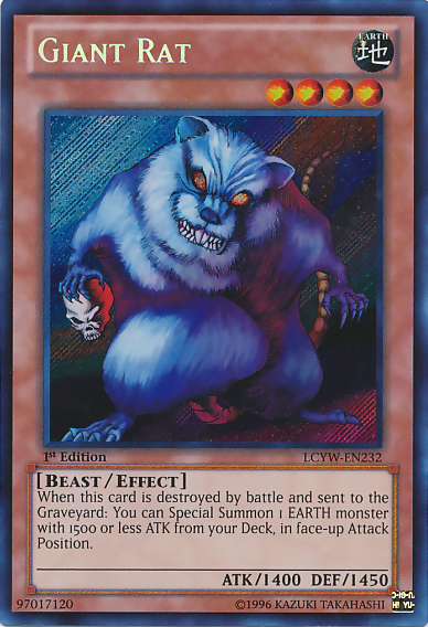 Giant Rat [LCYW-EN232] Secret Rare | L.A. Mood Comics and Games