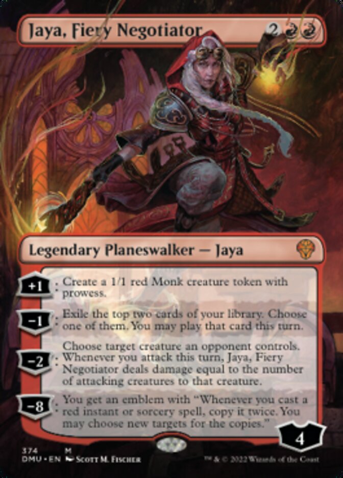 Jaya, Fiery Negotiator (Borderless) [Dominaria United] | L.A. Mood Comics and Games