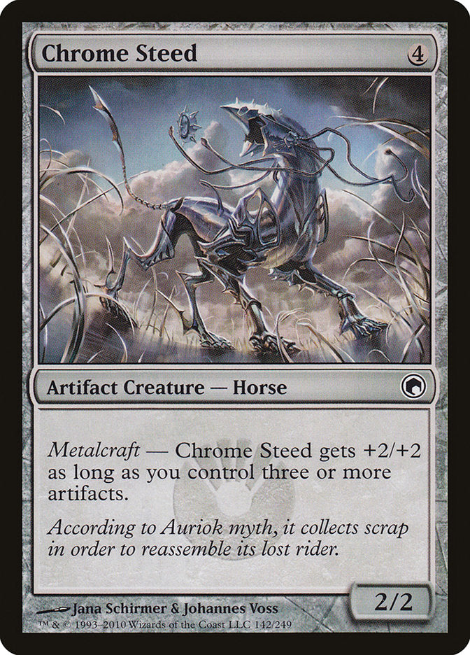 Chrome Steed [Scars of Mirrodin] | L.A. Mood Comics and Games
