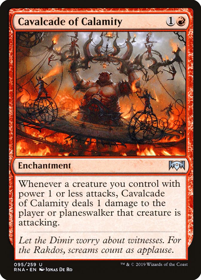 Cavalcade of Calamity [Ravnica Allegiance] | L.A. Mood Comics and Games