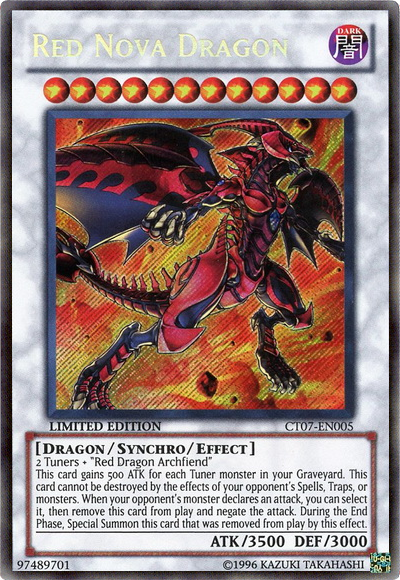 Red Nova Dragon [CT07-EN005] Secret Rare | L.A. Mood Comics and Games