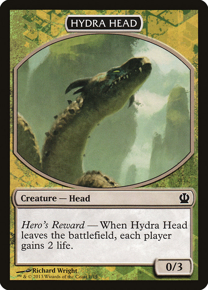 Hydra Head Token [Theros Face the Hydra] | L.A. Mood Comics and Games