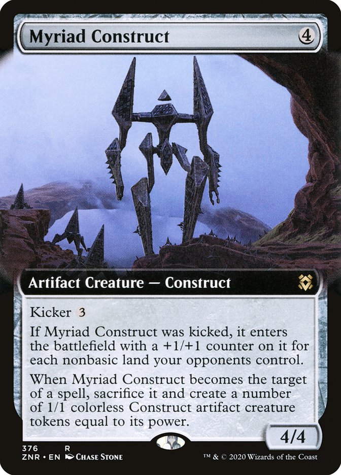 Myriad Construct (Extended Art) [Zendikar Rising] | L.A. Mood Comics and Games