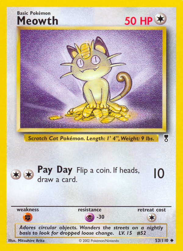 Meowth (53/110) [Legendary Collection] | L.A. Mood Comics and Games