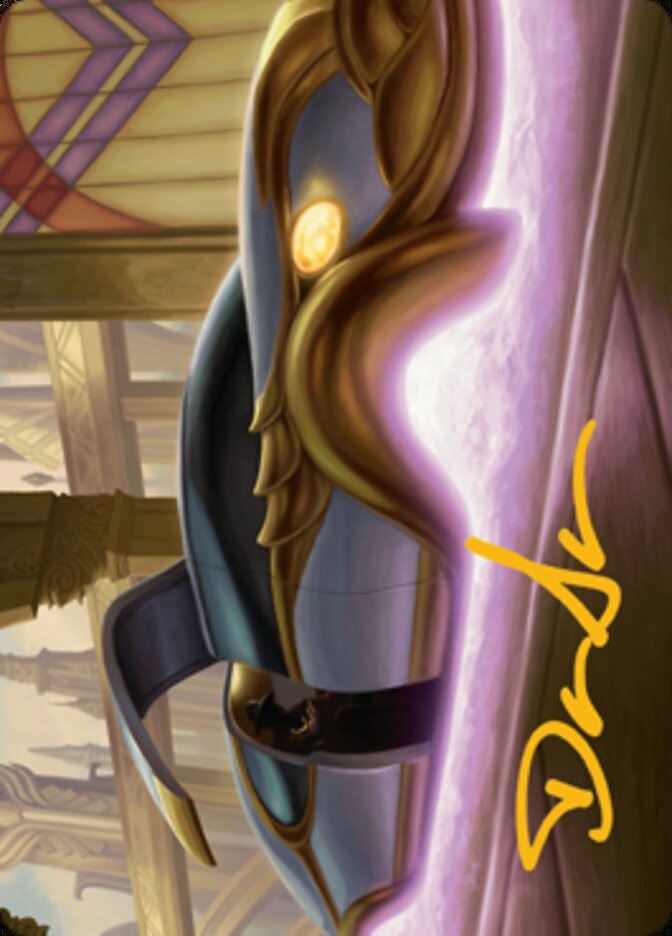 Mysterious Limousine Art Card (Gold-Stamped Signature) [Streets of New Capenna Art Series] | L.A. Mood Comics and Games
