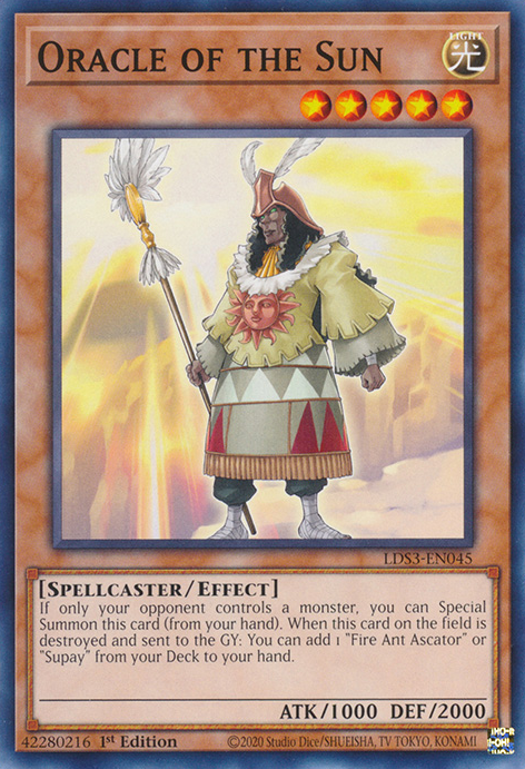 Oracle of the Sun [LDS3-EN045] Common | L.A. Mood Comics and Games