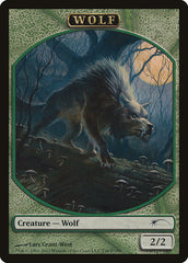 Human // Wolf Double-Sided Token [Friday Night Magic 2012] | L.A. Mood Comics and Games