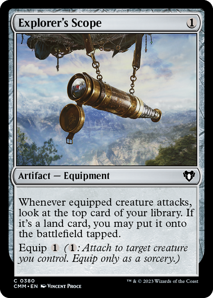 Explorer's Scope [Commander Masters] | L.A. Mood Comics and Games
