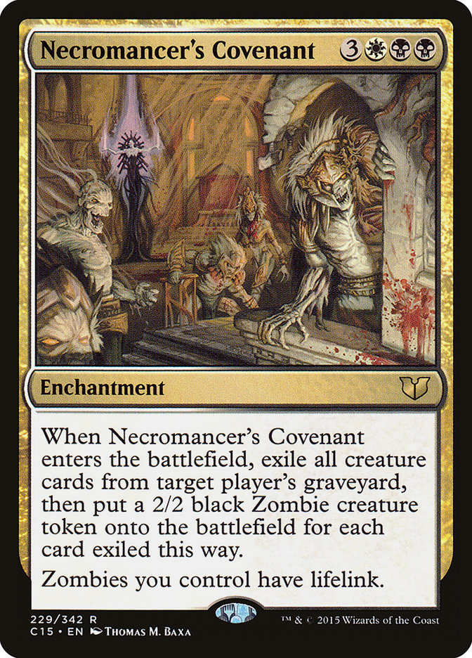 Necromancer's Covenant [Commander 2015] | L.A. Mood Comics and Games