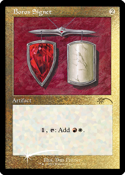 Boros Signet (Retro) (Foil Etched) [Secret Lair Drop Series] | L.A. Mood Comics and Games