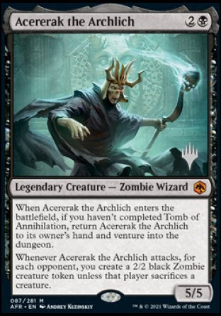 Acererak the Archlich (Promo Pack) [Dungeons & Dragons: Adventures in the Forgotten Realms Promos] | L.A. Mood Comics and Games