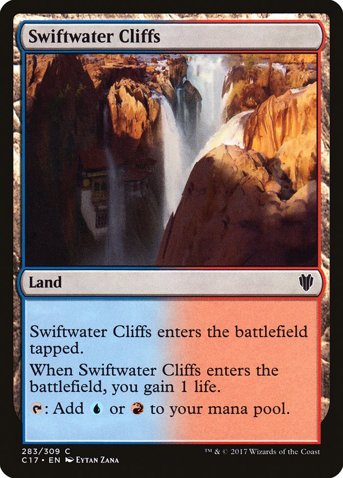 Swiftwater Cliffs [Commander 2017] | L.A. Mood Comics and Games