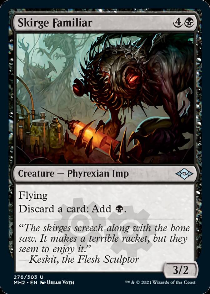 Skirge Familiar (Foil Etched) [Modern Horizons 2] | L.A. Mood Comics and Games