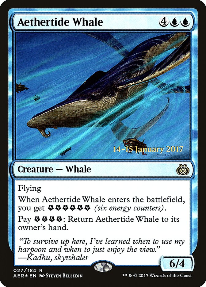 Aethertide Whale [Aether Revolt Prerelease Promos] | L.A. Mood Comics and Games