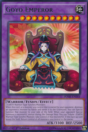 Goyo Emperor [BOSH-EN044] Rare | L.A. Mood Comics and Games
